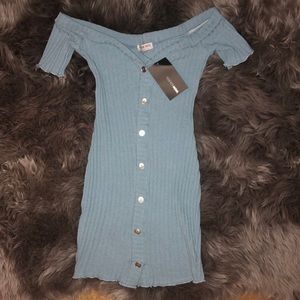 Brand new with tags, size small baby blue dress